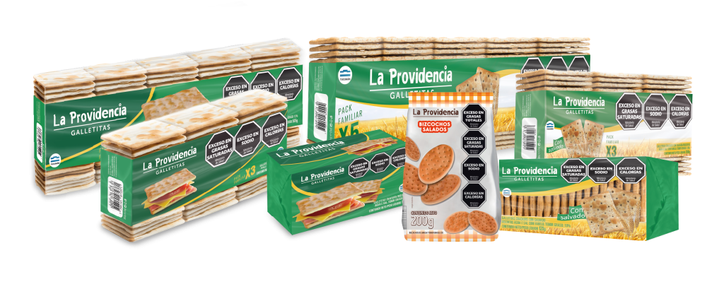 Galletas cracker y bizcochos